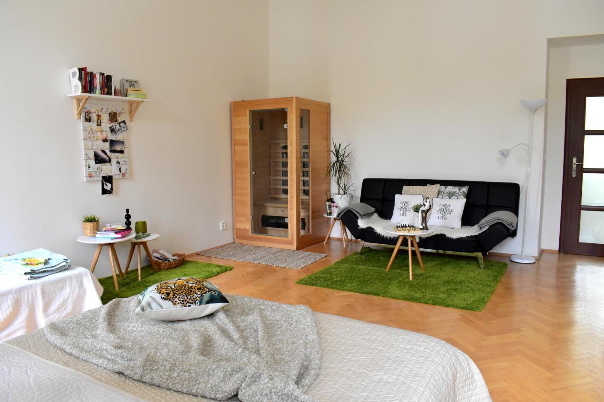Wellness Apartments Florenc Praga Exterior foto